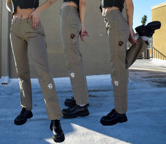 Puppy Patched Carhartt Pants 1/1