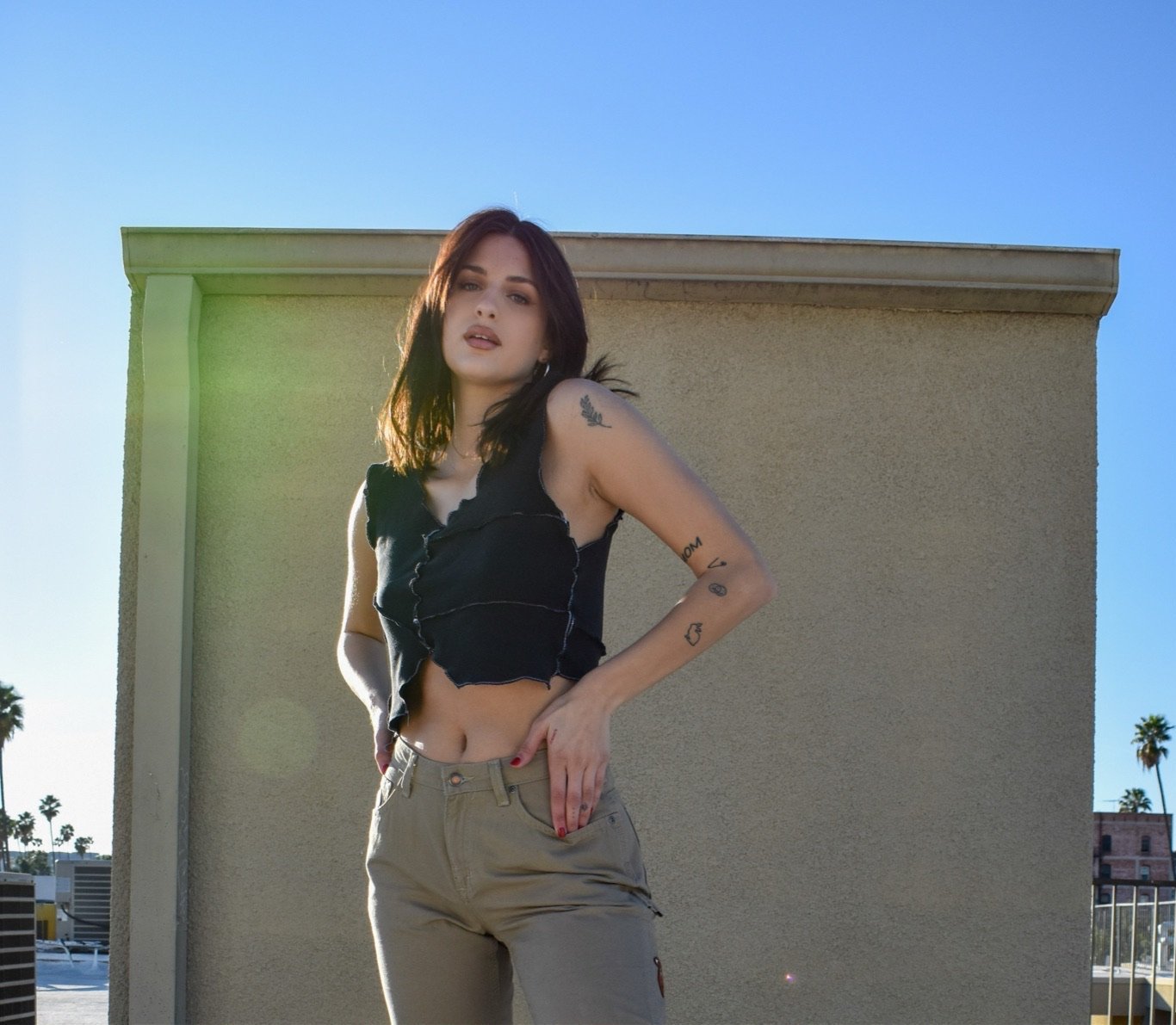 “Outside In” Crop top 1/1